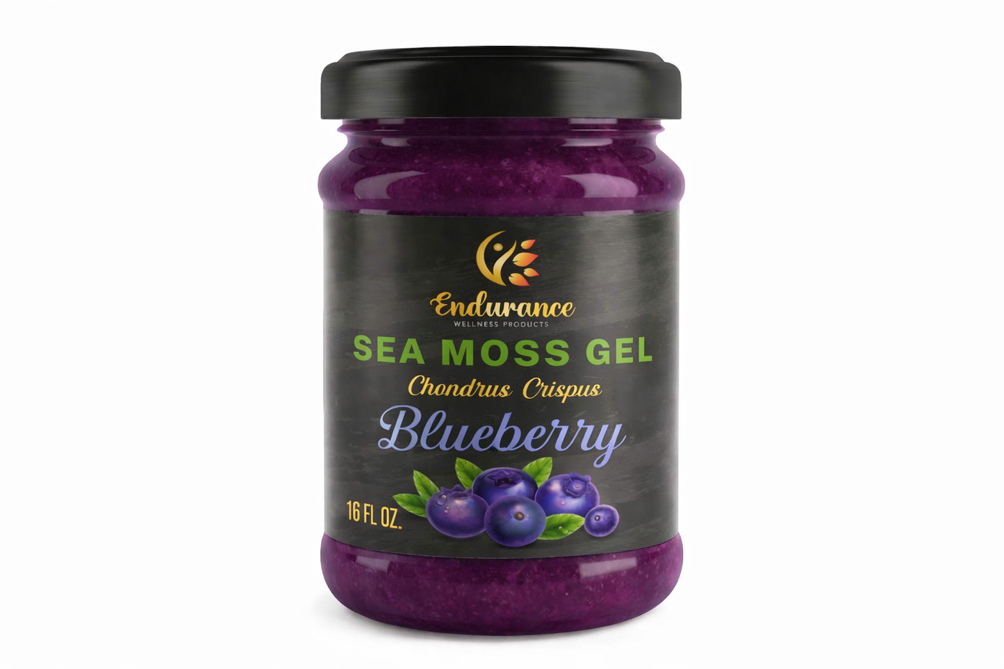 Blueberry Sea Moss Gel (Chondrus Crispus)