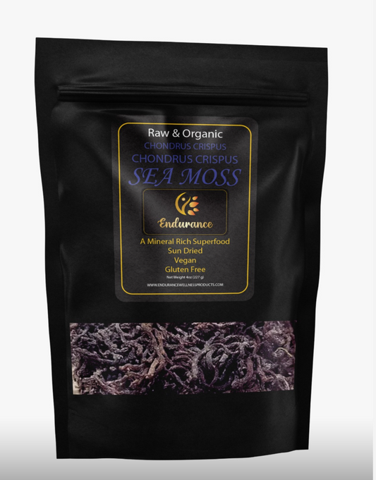 Chondrus Crispus (4 oz.): Premium Wildcrafted Raw Sea Moss