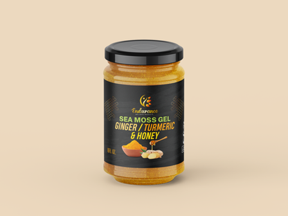 Premium Ginger Turmeric Honey Sea Moss Gel
