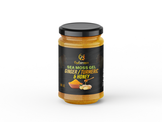 Premium Ginger Turmeric Honey Sea Moss Gel