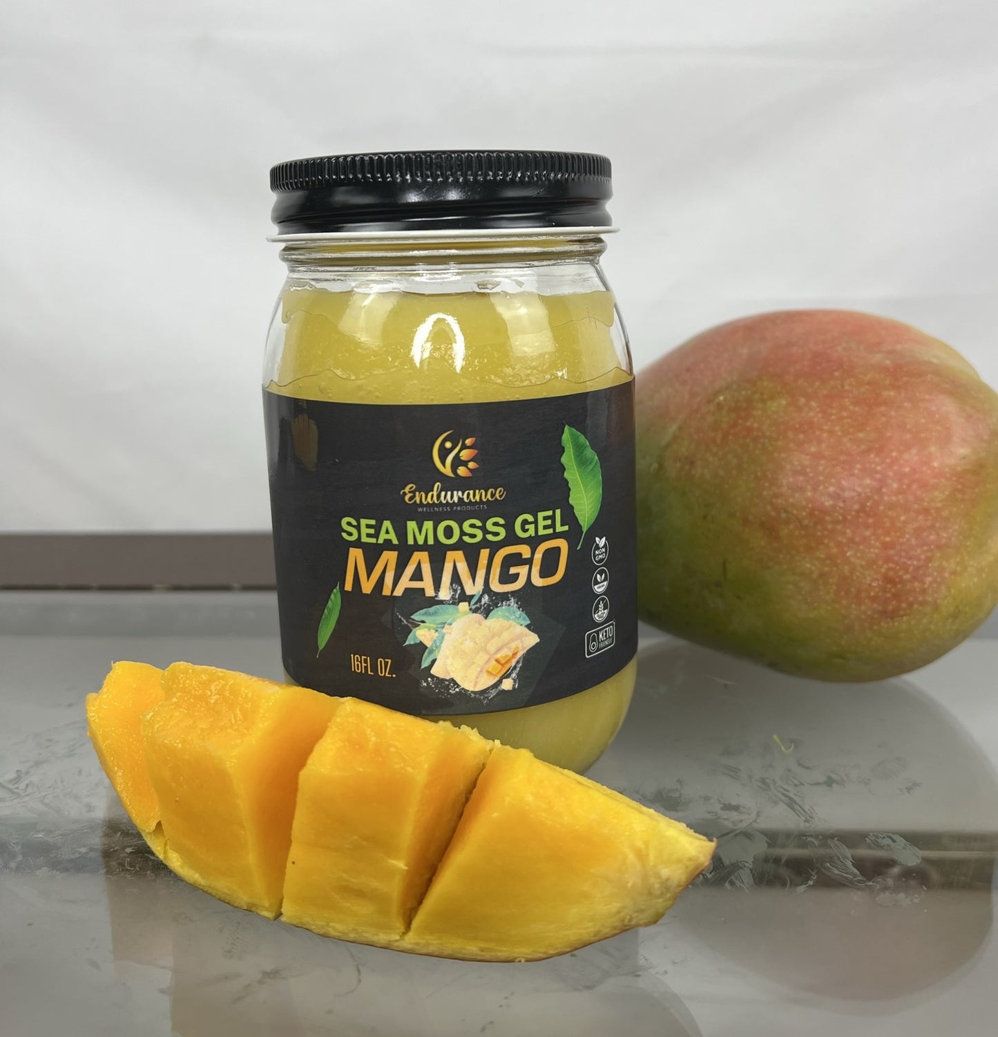 Premium Mango Sea Moss Gel